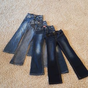 Girls size 8 boot cut jeans-0016